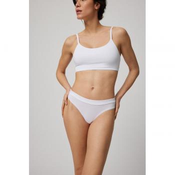 Tanga de Algodón Orgánico Ysabel Mora con Detalle de Elástico Decorativo y Fruncido Trasero
