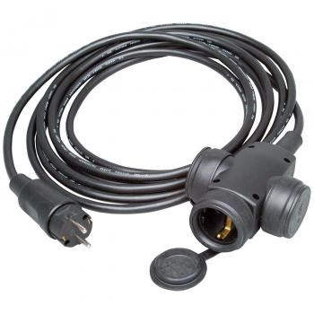 Kopp 145205045 - Alargador de Goma con ladrón de 3 enchufes