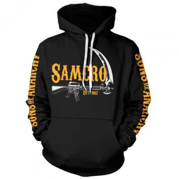 SAMCRO Est. 1967 Hoodie (Black), Medium