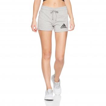 adidas ESS Solid Pantalón Corto, Mujer, Gris