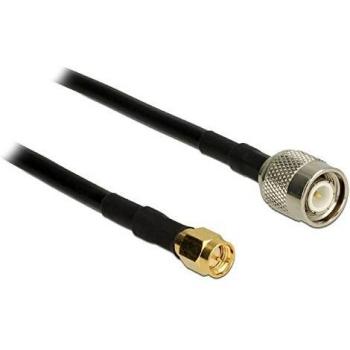 Cable de antena RF Delock 89499, conector TNC a conector SMA, 7,5 m