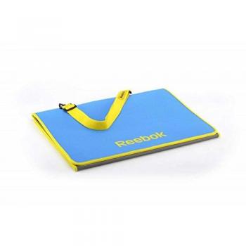 Reebok Tri-Fold Mat - Colchoneta de fitness, color cyan