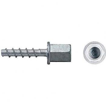 Apolo Mea 9Zg635M10Btsh - Anclaje Tornillo Directo Hormigón Btsh Con Manguito M10, Pretaladro Broca Ø 6, Empotramiento 35 Mm, Recubrimiento Laminas Zn-Al, 100 Unidades