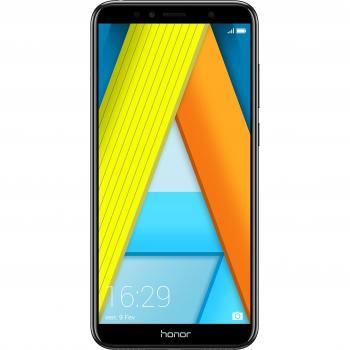 Honor 7A 14,5 cm (5.7) 16 GB SIM Doble 4G Negro 3000 mAh - Smartphone (14.5 cm (5.7), 1440 x 720 Pixels, 16 GB, 13 MP, Android 8.0, Black)