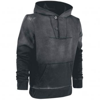 ForPlay Visual Sudadera con capucha Negro XXL