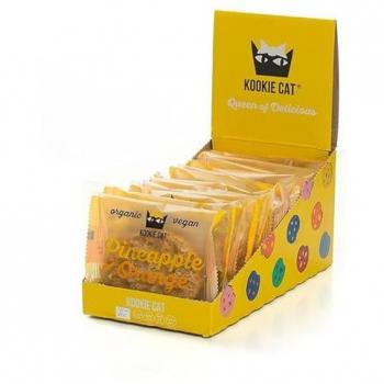 Galleta Bio Kookie Cat con Piña y Naranja 50g