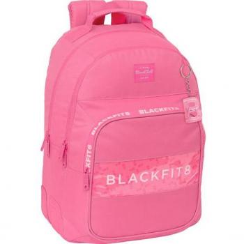Mochila Doble con Cantoneras Adaptable a Carro Blackfit8 Glow Up - Safta Oficial