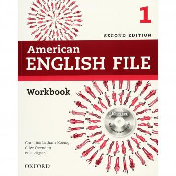 American English File 1: Workbook with iChecker 2nd Edition