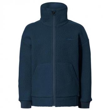 VAUDE Kids Manukau Full Zip Fleece Jacket II - Unisex - Blue - Size 110