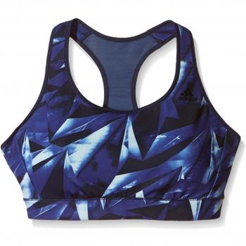 adidas Rb Bra Print 2 - Sujetador para mujer, color azul, talla XL