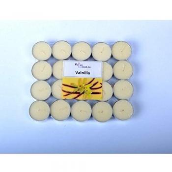 Andrea Collection Velas Vainilla Ice 3 Pack DE 20. 60 Velas aromáticas