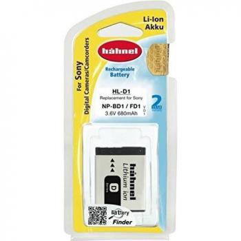 Hähnel HL-D1 - Batería Li-Ion para Sony NP-BD1/NP-FD1, 3.6V, 680mAh