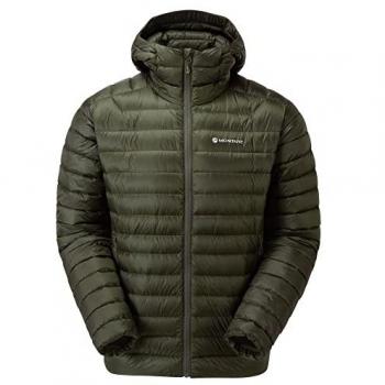Montane Anti-Freeze Hoodie Men's Down Insulated Jacket, XL Oak Green