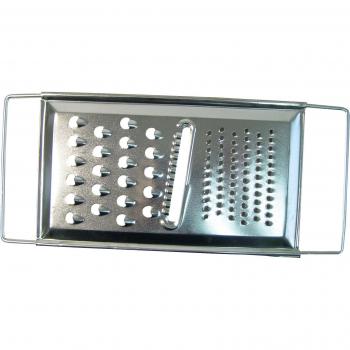 Imex El Zorro 61305 - Rallador plano 3 usos inox, 20 x 12 cm