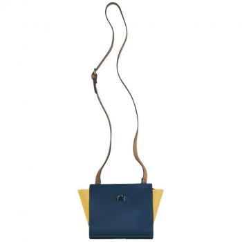 La Martina Chic La Boca Leather Shoulder Bag