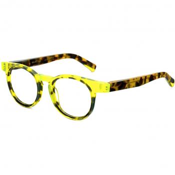 Etnia Barcelona Ibiza 04 YWHV Men's Eyeglasses Tortoiseshell Size 47 - Blue Light Block Available