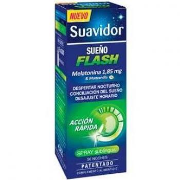 Suavidor Sueño Flash Spray Sublingual con Melatonina 20 ml