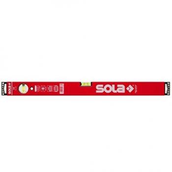 Sola SM RED - Nivel de aluminio de 60 cm con 2 burbujas