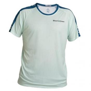 Camiseta de Pádel Hombre Black Crown Boston Aqua Azul - Tejidos poliéster y elastano - Ligereza, movilidad y comodidad dentro de la pista - Transpirable (XL)