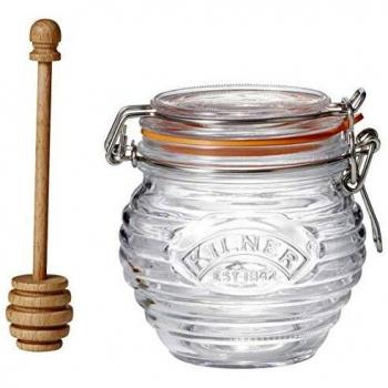 Kilner caras clip Top tarro, Vidrio, transparente, 0.4 Litre