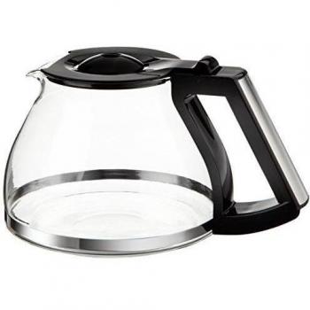 Melitta - Jarra de cristal para cafetera Look Deluxe 1011-06 o Timer 1011-08, color negro y acero