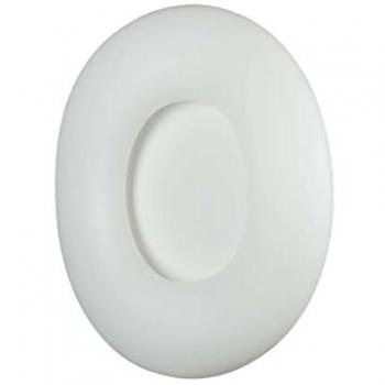 Lámpara de Techo LED Circular Regulable 22W con Mando a Distancia y Cambio de Color 3 en 1, Diámetro 30cm, Altura 8cm