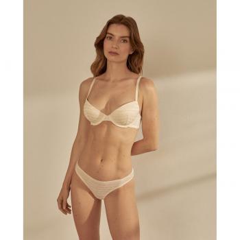 Pack de 2 Braguitas Brasileñas de Microfibra con Logo Emporio Armani para Mujer