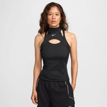 Camiseta de tirantes Nike Sportswear para mujer, color negro, talla L (EU 44-46)