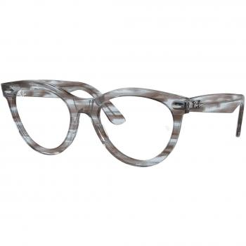 Ray-Ban RX2241V Wayfarer Way 8361 Men's Eyeglasses Blue Size 54 (Frame Only) - Blue Light Block Available