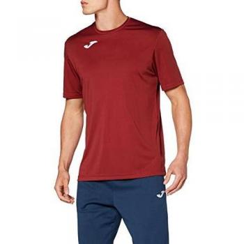 Joma Combi Short Sleeve Breathable Men's T-Shirt - Burgundy