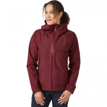 Rab Namche Packlite GTX Women's Waterproof Jacket, UK 14 Deep Heather