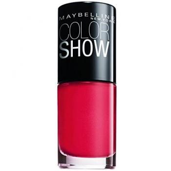 Maybelline New York - Color Show, Esmalte de Uñas Secado Rápido, Tono: 349 Power Red