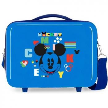 Disney Mickey Shape Shifter Neceser Infantil Rígido ABS Adaptable Azul 9L