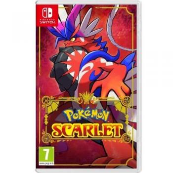 Pokemon Scarlet - Juego para Consola Nintendo Switch, compatible con Nintendo Switch, juego de rol (RPG), mundo abierto, gráficos en 3D, multijugador local y online, personajes personalizables, captura y entrenamiento de Pokémon