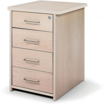 Rocada Mueble, 4 Cajones, Madera, Marrón, 60x50x72 cm