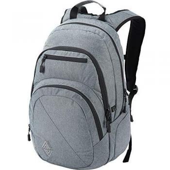 Mochila Nitro Stash 29L con compartimento para laptop y diseño gris