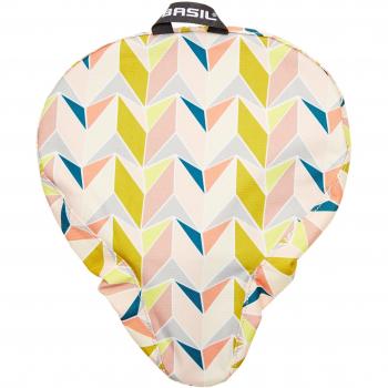 Basil Triangle - Bolsa para sillín de bicicletas, color multicolor