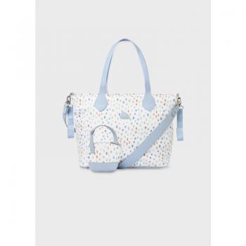 Bolso Panera Bebé Estampado con Accesorios de Mayoral
