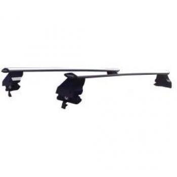 Twinny Load - Juego de barras de techo Fly Bar para Tesla 3 en aluminio negro