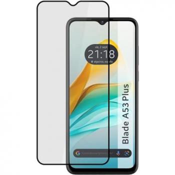 Protector de Cristal Templado 5D Completo Full Glue Negro para Zte Blade A53