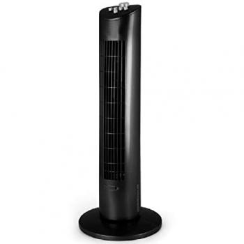 Ventilador de Torre Orbegozo con Temporizador, Bandeja para Esencias, 3 Velocidades y Movimiento Oscilante, 60 W