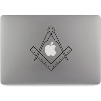 Masones Illuminati compásconstellation Apple MacBook Air Pro con ángulos DECAL Skin adhesivo de vinilo pegatinas