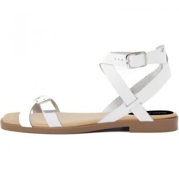 Sandalias de Mujer Fashion Attitude FAME2323112MQH WHITE - Características: diseño moderno, color blanco, plantilla cómoda, suela antideslizante, ideales para uso diario y ocasiones especiales