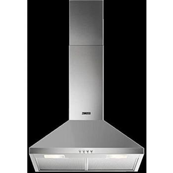 CAMPANA ZANUSSI DECORATIVA 60 cm INOX PIRAMIDAL 420 M3/h