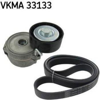 Juego de correas trapeciales poli V SKF VKMA 33133
