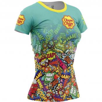 Camiseta Otso Chupa Chups Cómic de Manga Corta