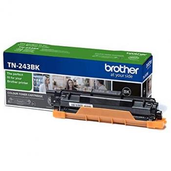 Brother TN243BK - Cartucho de tóner negro original, para las impresoras HLL3210CW, HLL3230CW, HLL3270CW, DCPL3510CW, DCPL3550CW, MFCL3710CW, MFCL3750CW, MFCL3770CDW