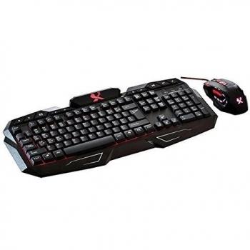 X2 KIMERA - Ratón (Óptico, USB, 2400 dpi, 1 ms, Negro)