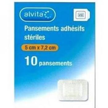 Alvita Pans Adh 5X7,2Cm 10