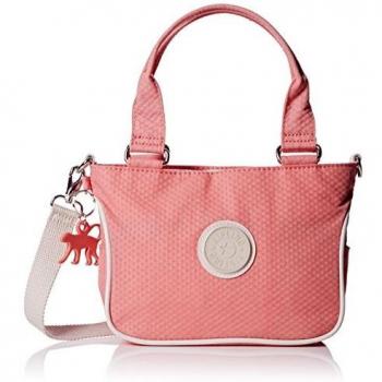 Kipling Emmalee S, Bolsa de Asa Superior para Mujer, Rosa
